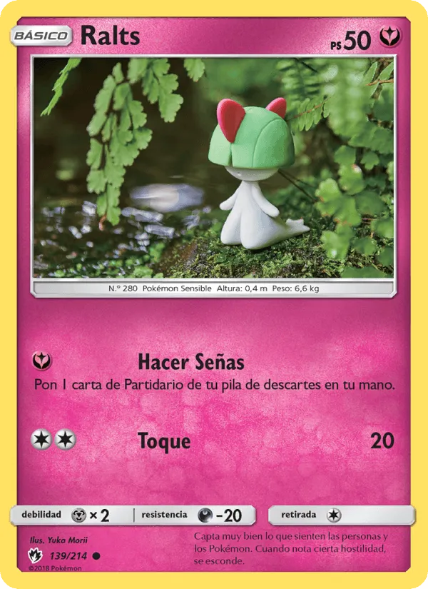 Ralts · Truenos Perdidos 139/214