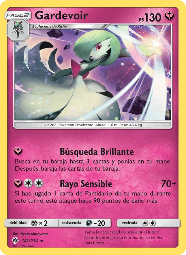Gardevoir · Truenos Perdidos 141/214