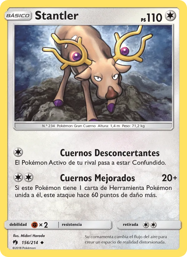 Stantler · Truenos Perdidos 156/214