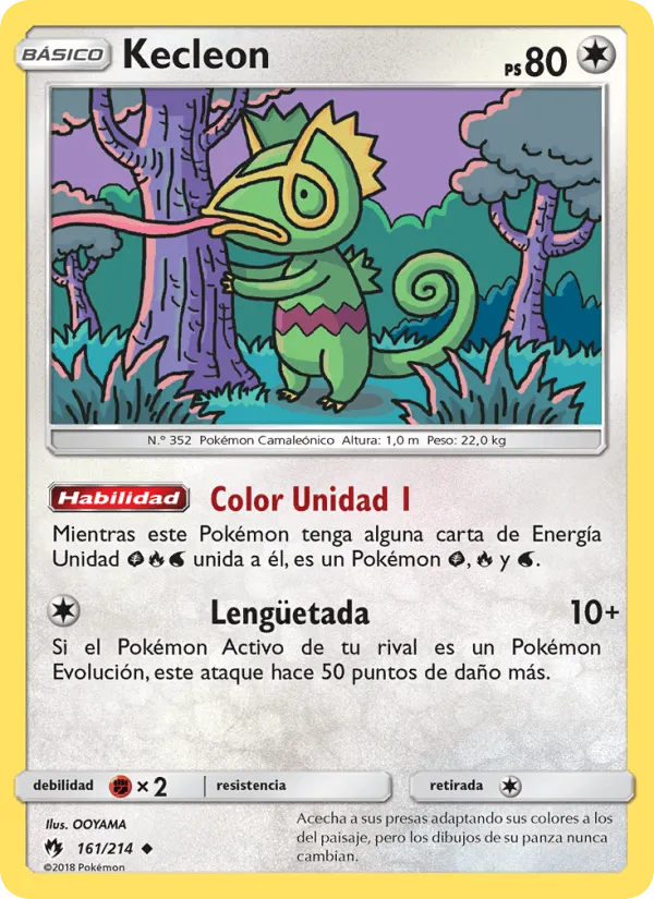 Kecleon · Truenos Perdidos 161/214