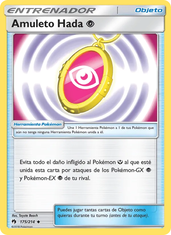 Amuleto Hada Psychic · Truenos Perdidos 175/214