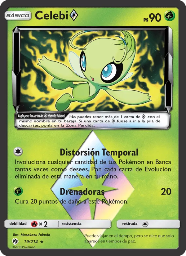 Celebi ◇ · Truenos Perdidos 19/214