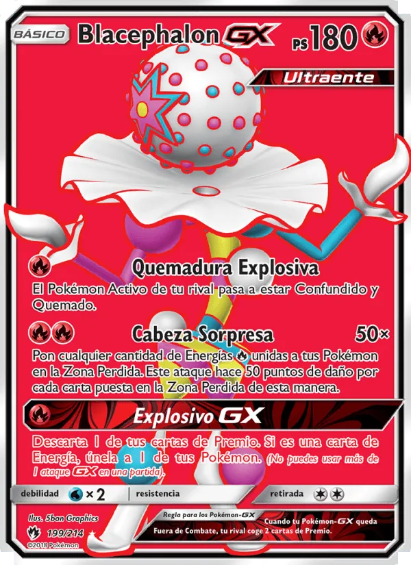 Blacephalon GX · Truenos Perdidos 199/214