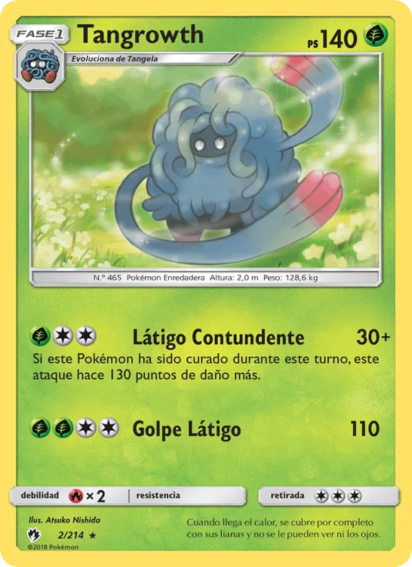 Tangrowth · Truenos Perdidos 2/214