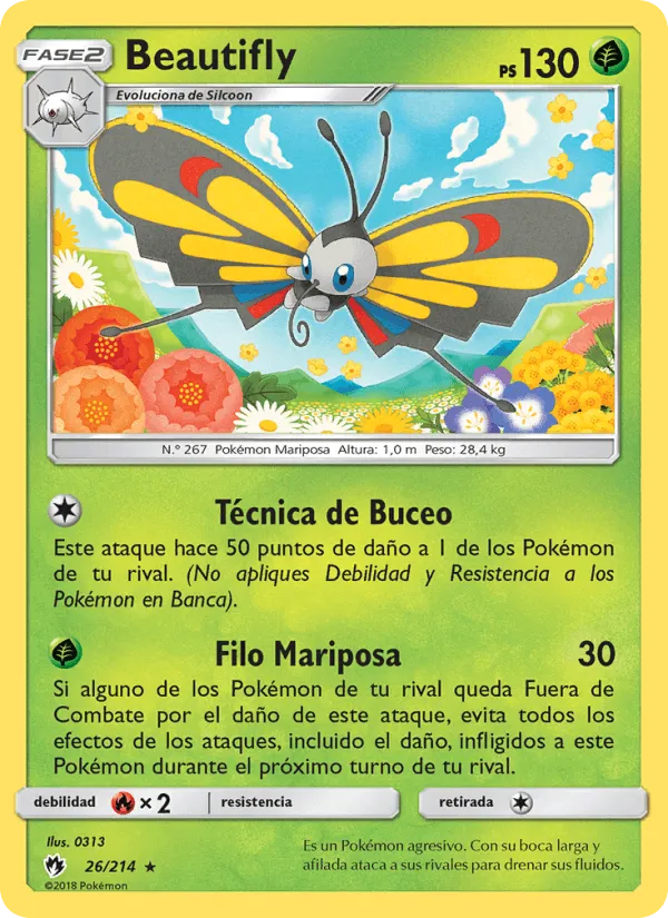 Beautifly · Truenos Perdidos 26/214