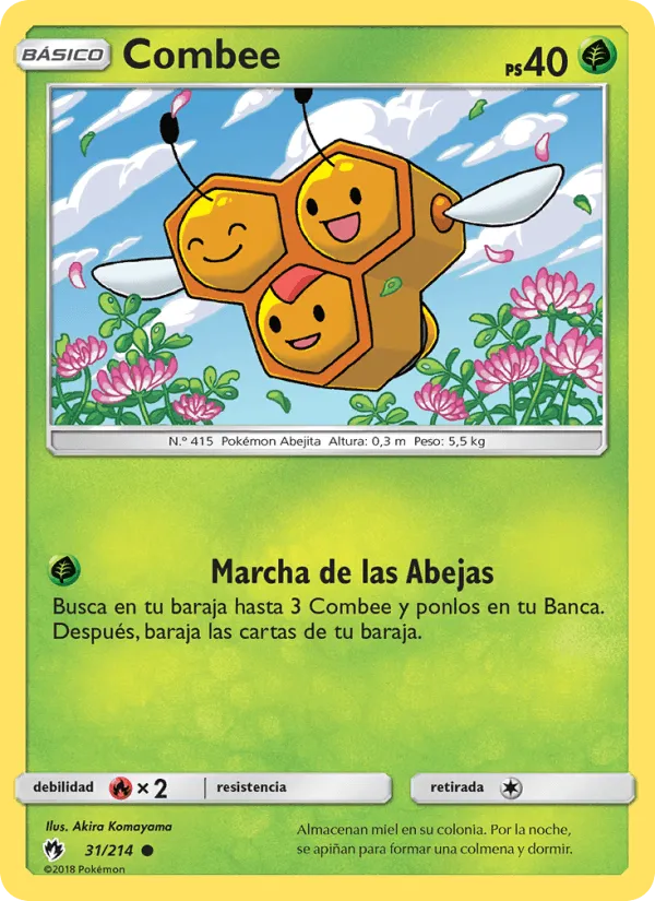 Combee · Truenos Perdidos 31/214
