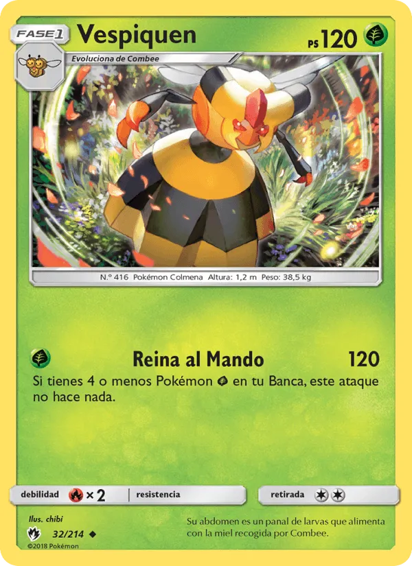 Vespiquen · Truenos Perdidos 32/214