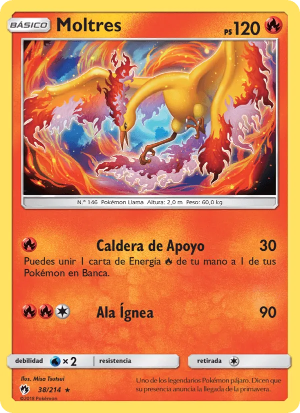 Moltres · Truenos Perdidos 38/214