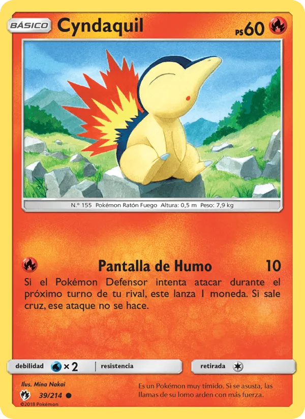 Cyndaquil · Truenos Perdidos 39/214
