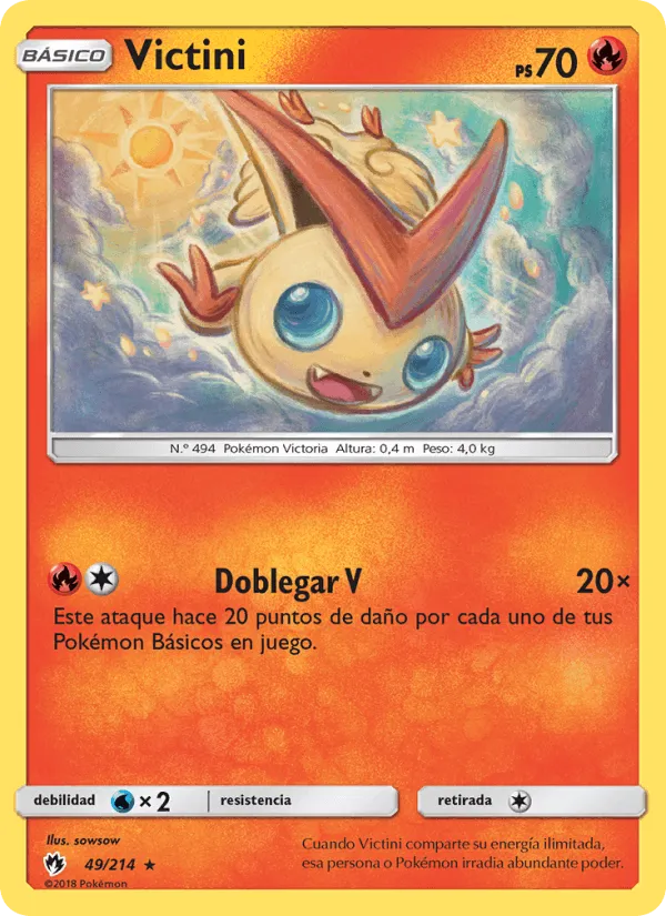 Victini · Truenos Perdidos 49/214