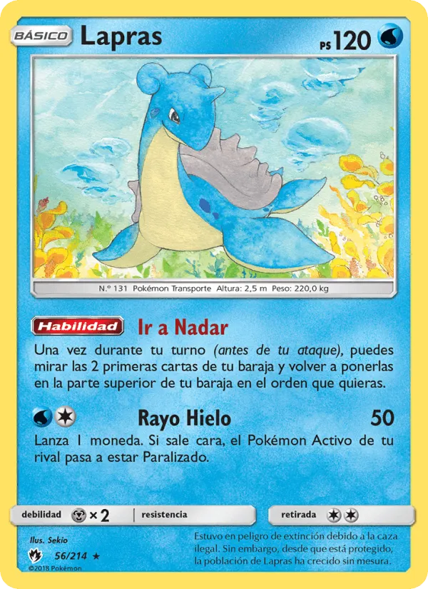 Lapras · Truenos Perdidos 56/214