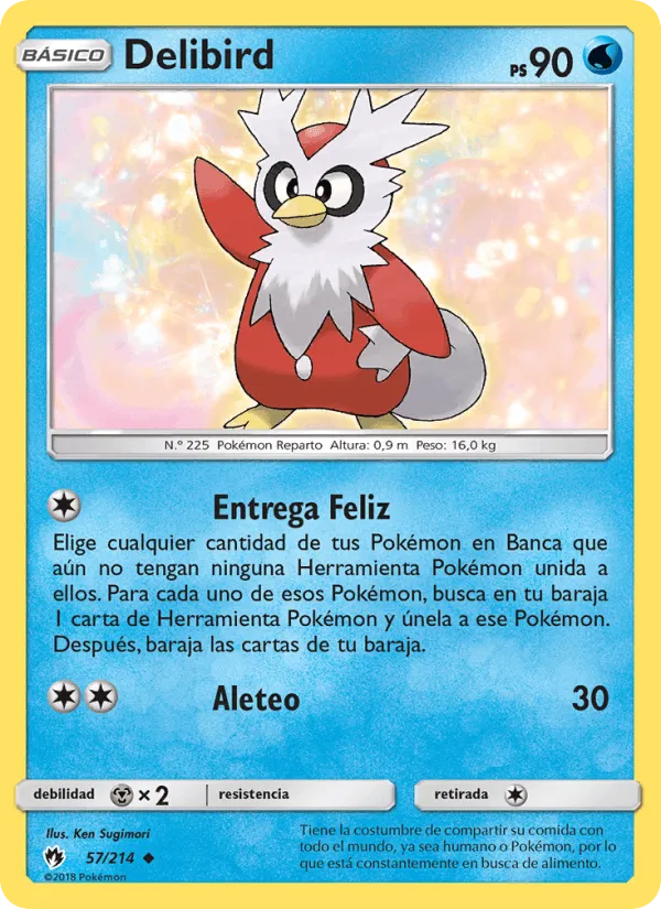 Delibird · Truenos Perdidos 57/214
