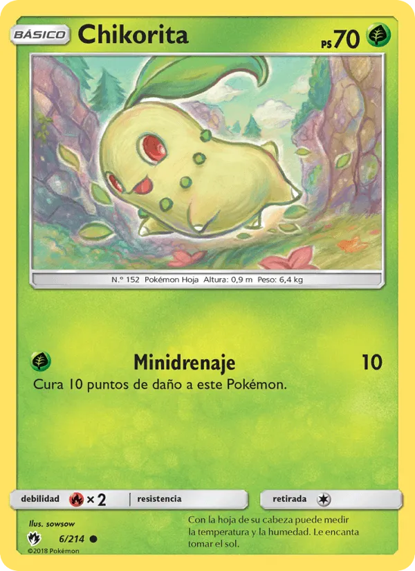 Chikorita · Truenos Perdidos 6/214
