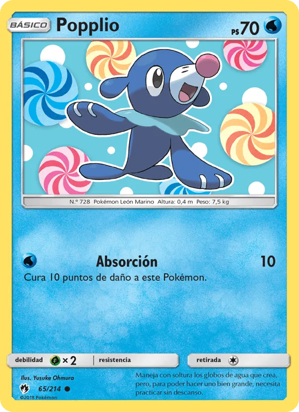 Popplio · Truenos Perdidos 65/214