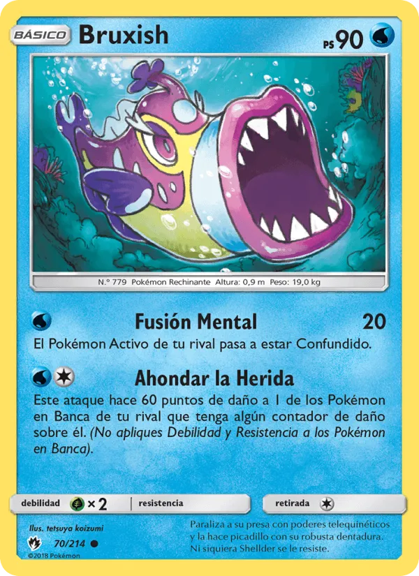 Bruxish · Truenos Perdidos 70/214