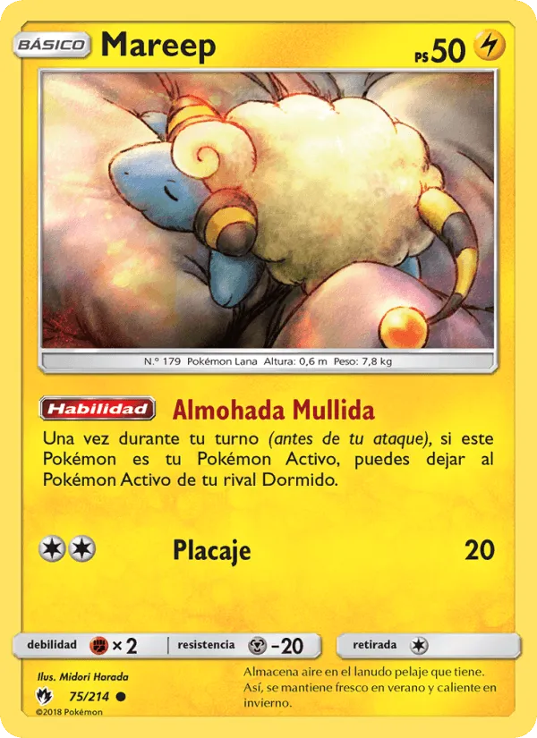 Mareep · Truenos Perdidos 75/214