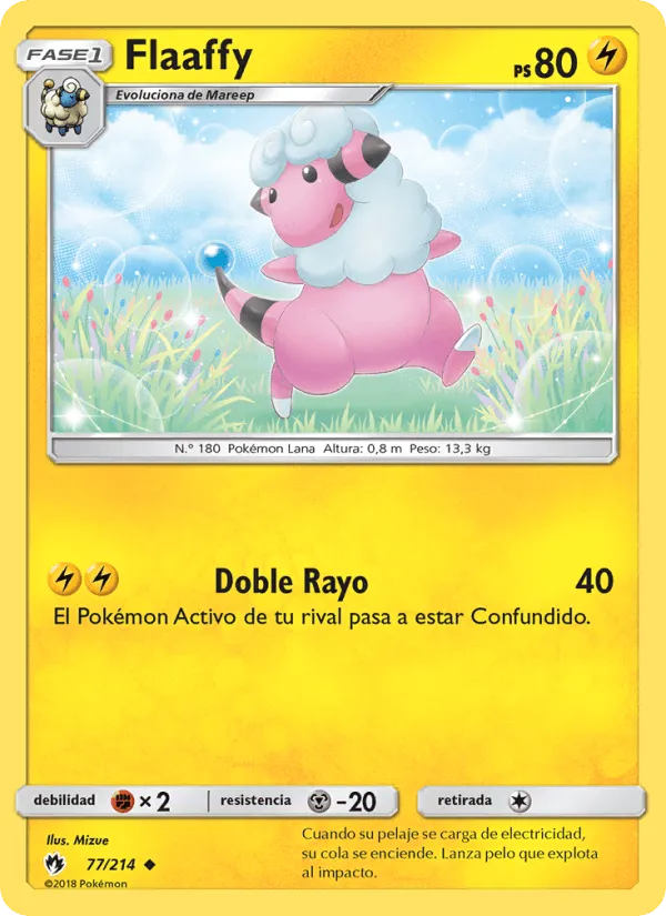 Flaaffy · Truenos Perdidos 77/214