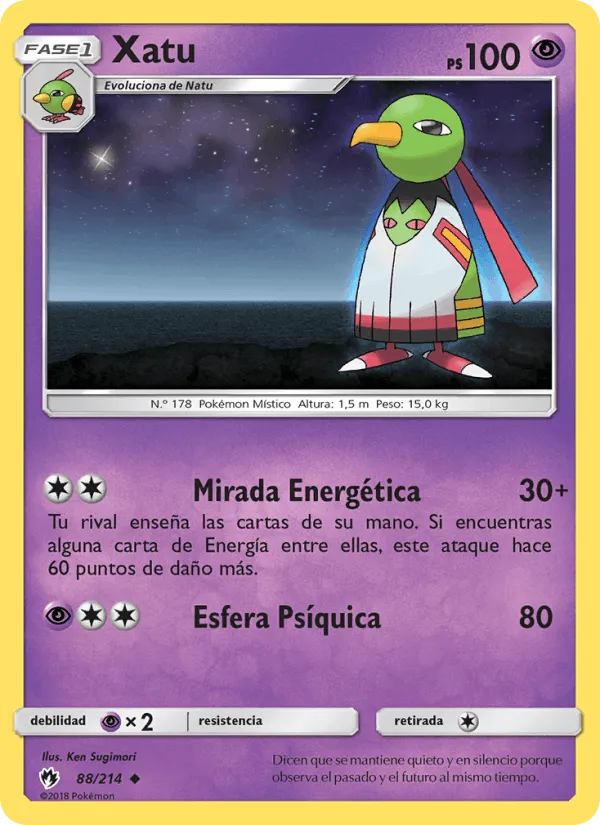 Xatu · Truenos Perdidos 88/214