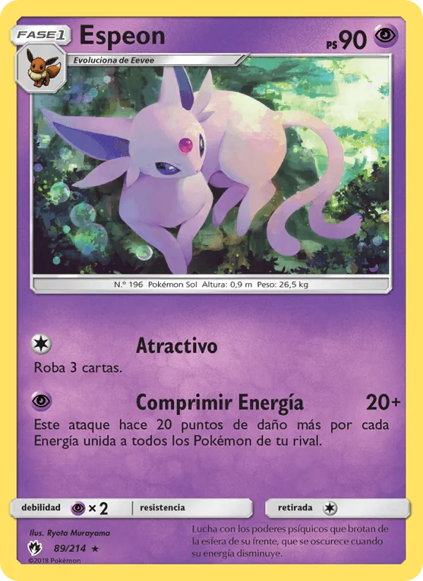 Espeon · Truenos Perdidos 89/214