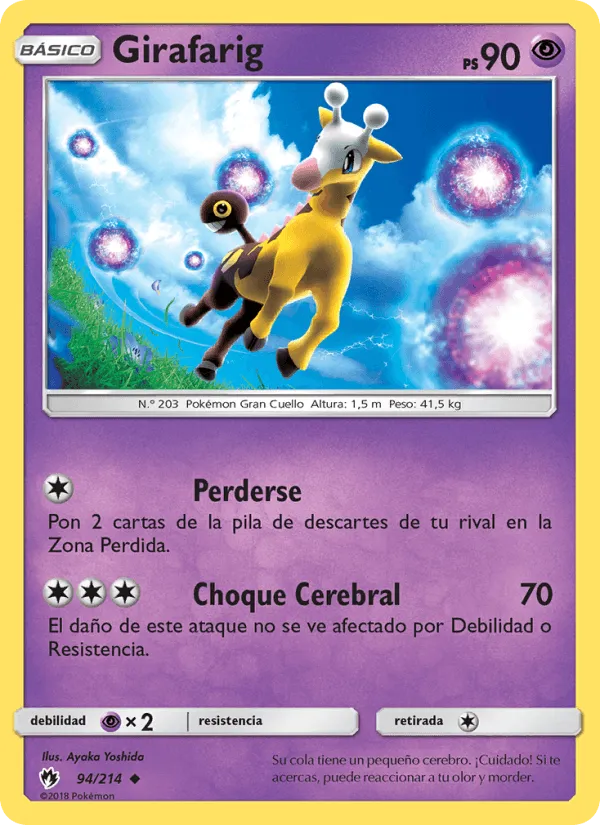 Girafarig · Truenos Perdidos 94/214
