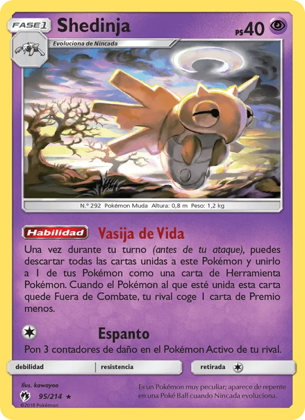 Shedinja · Truenos Perdidos 95/214
