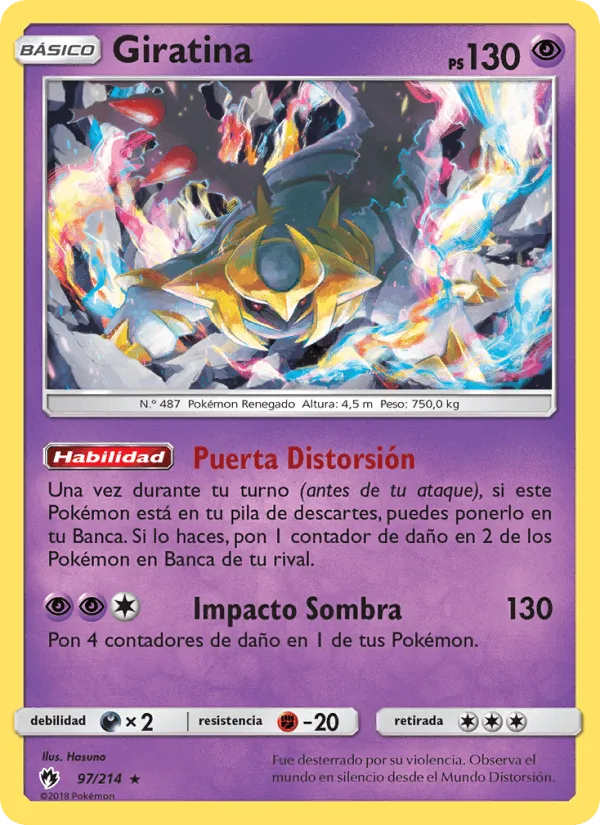 Giratina · Truenos Perdidos 97/214
