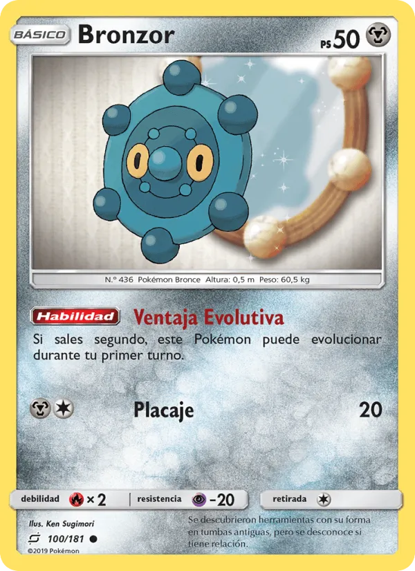 Bronzor · Union de Aliados 100/181