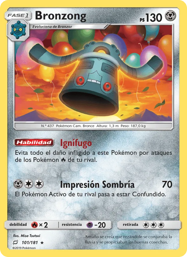 Bronzong · Union de Aliados 101/181