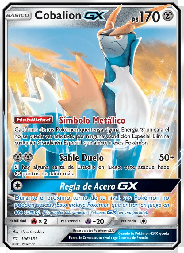 Cobalion GX · Union de Aliados 106/181