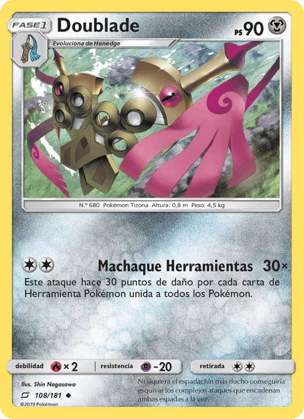 Doublade · Union de Aliados 108/181