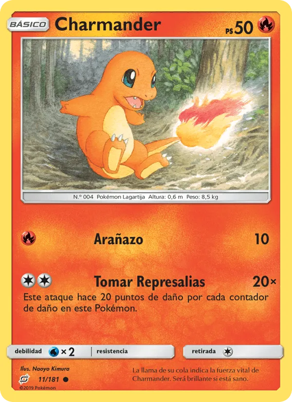 Charmander · Union de Aliados 11/181