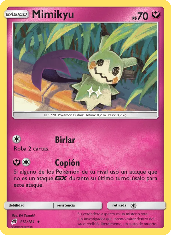 Mimikyu · Union de Aliados 112/181