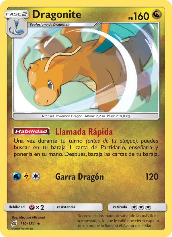 Dragonite · Union de Aliados 119/181