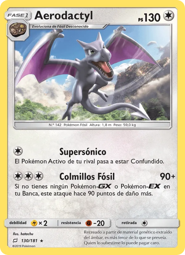 Aerodactyl · Union de Aliados 130/181