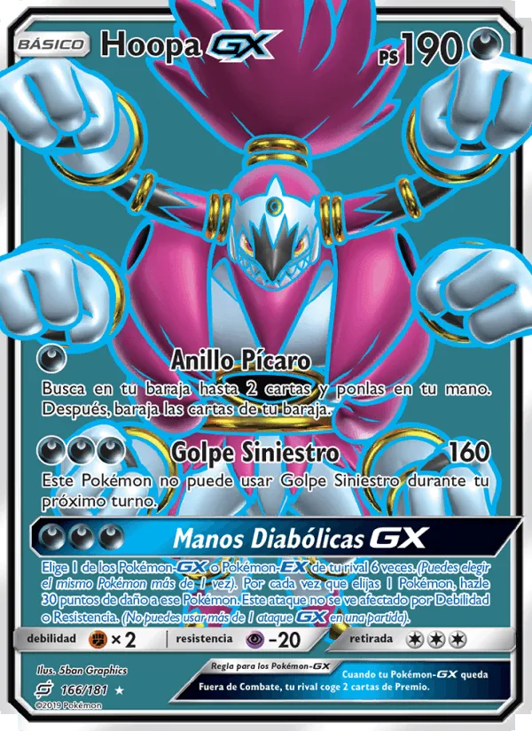 Hoopa GX · Union de Aliados 166/181
