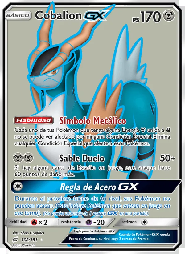 Cobalion GX · Union de Aliados 168/181