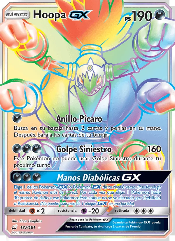 Hoopa GX · Union de Aliados 187/181