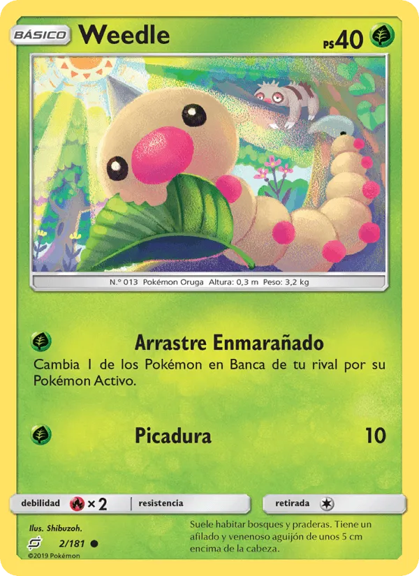 Weedle · Union de Aliados 2/181