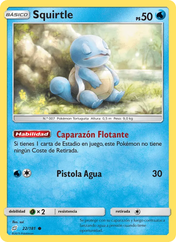 Squirtle · Union de Aliados 22/181