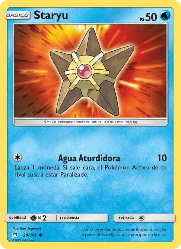 Staryu · Union de Aliados 28/181