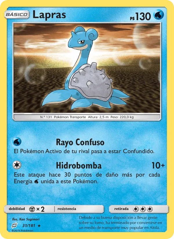 Lapras · Union de Aliados 31/181