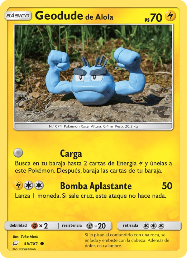 Geodude de Alola · Union de Aliados 35/181