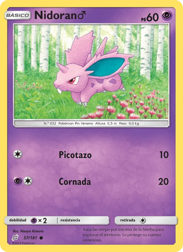 Nidoran♂ · Union de Aliados 57/181
