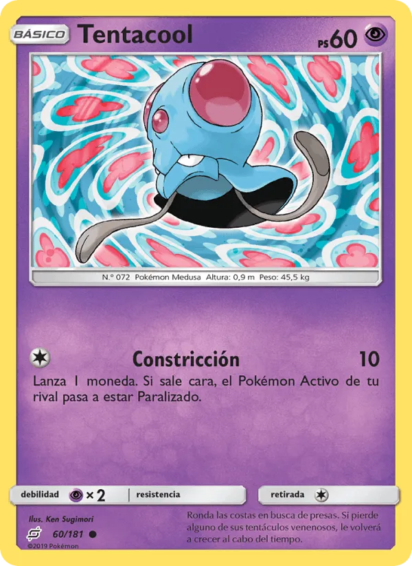 Tentacool · Union de Aliados 60/181