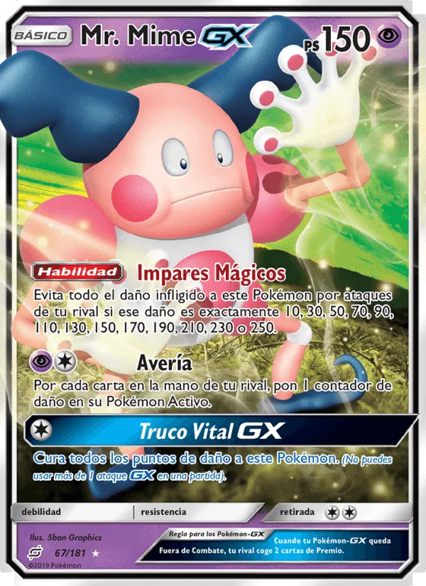 Mr. Mime GX · Union de Aliados 67/181