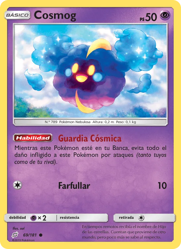 Cosmog · Union de Aliados 69/181