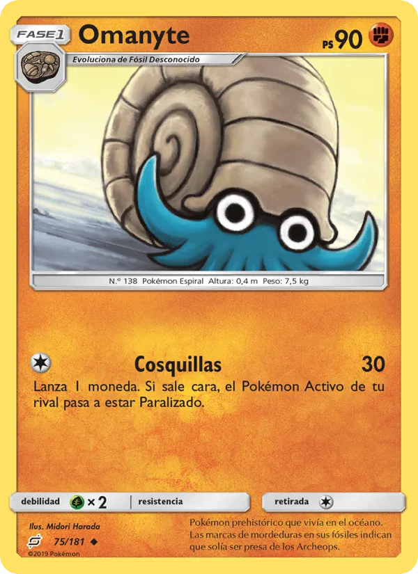 Omanyte · Union de Aliados 75/181