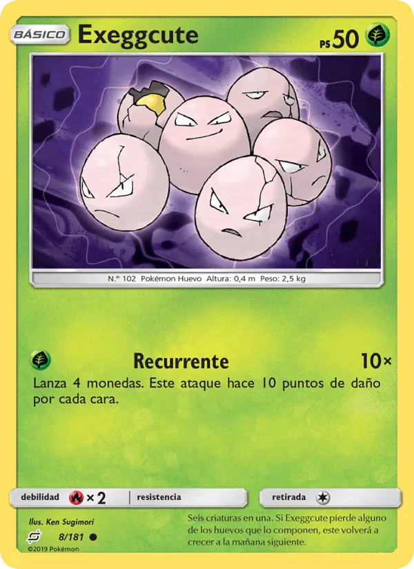Exeggcute · Union de Aliados 8/181