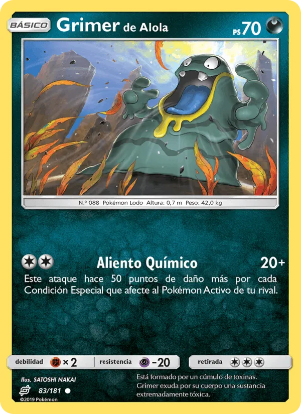 Grimer de Alola · Union de Aliados 83/181
