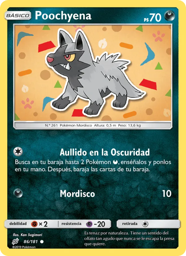 Poochyena · Union de Aliados 86/181